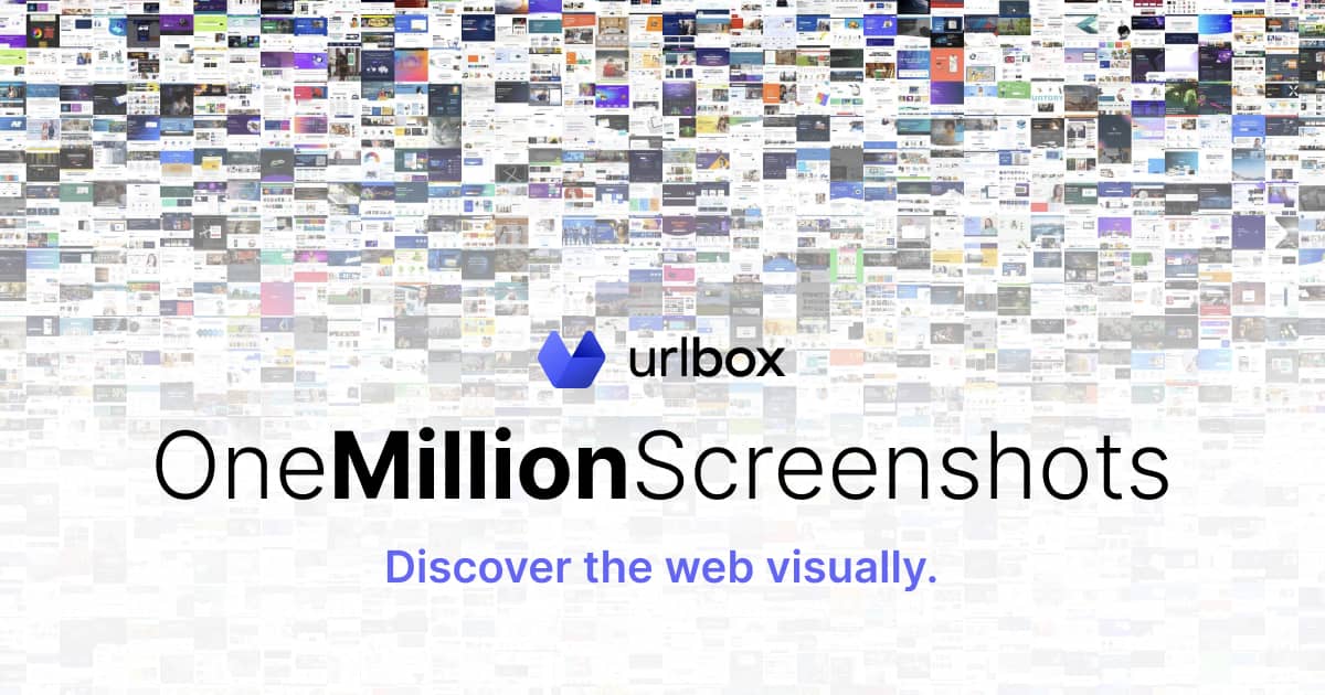 One Million Screenshots